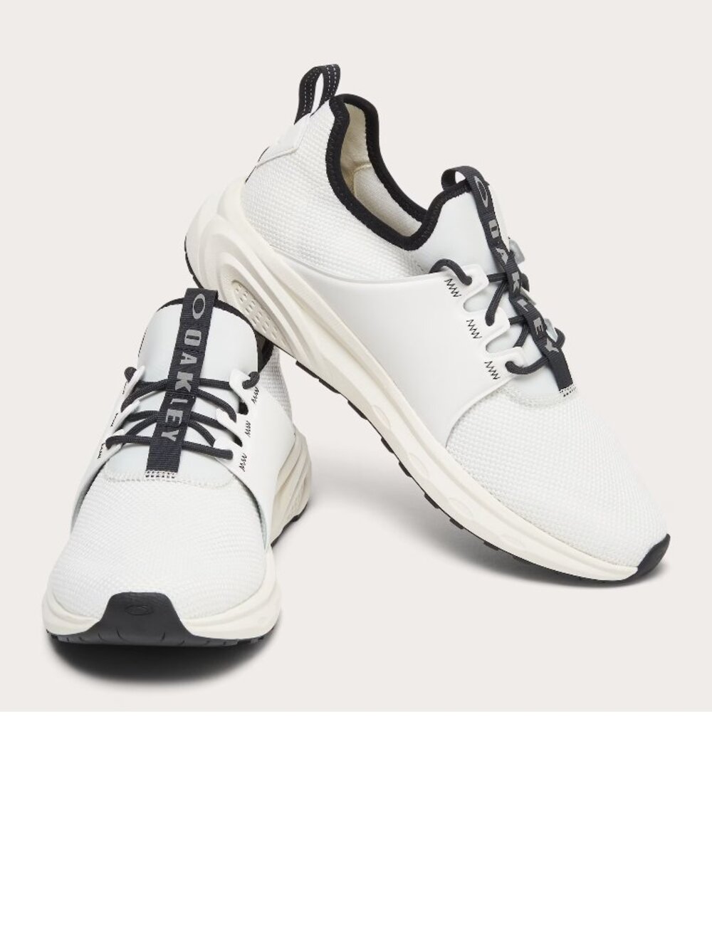 Men's OAKLEY Dry OS Sneakers Trainers Size 11 Breathable White Mesh Upper NWT